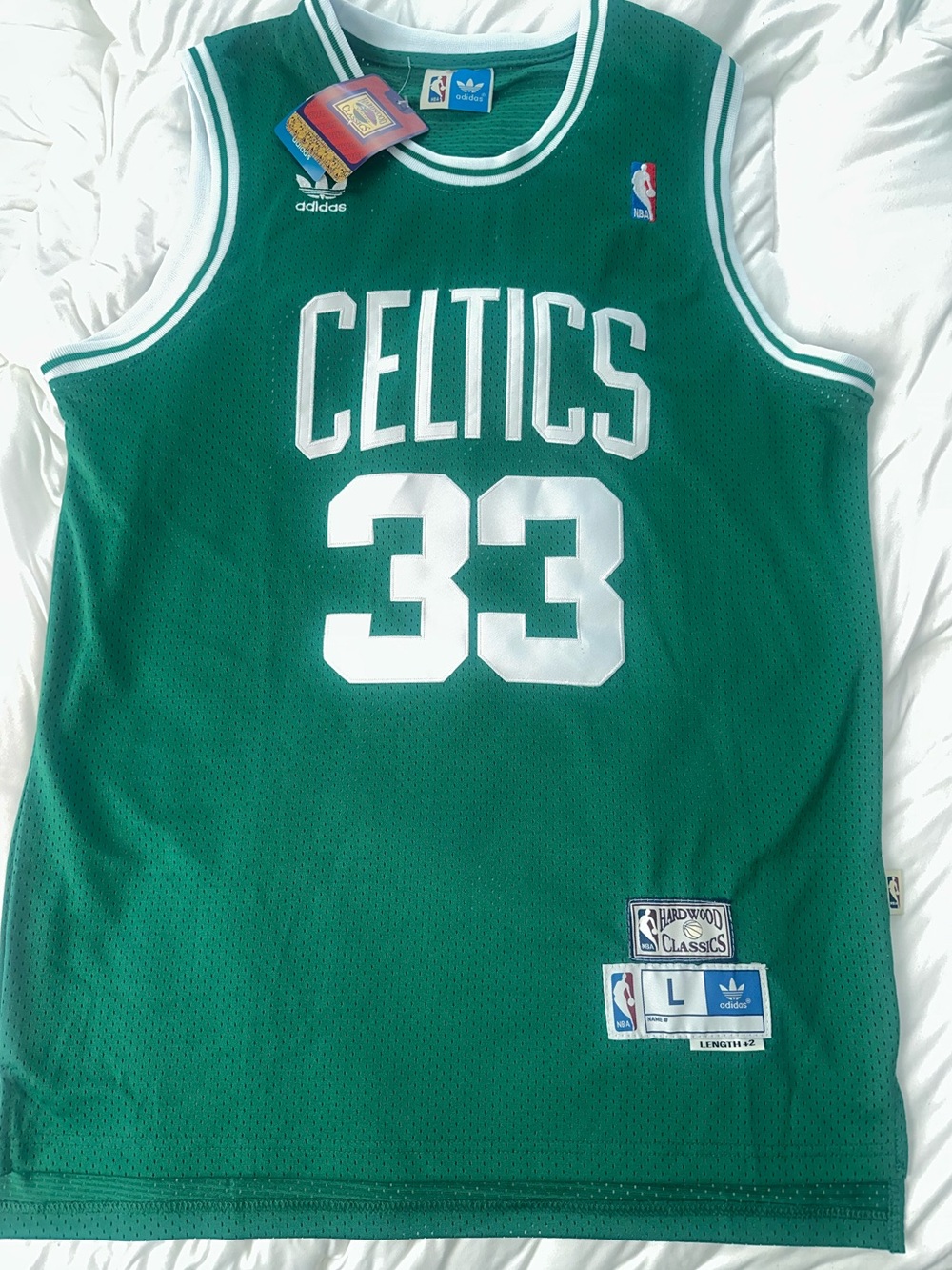 Larry Bird NWT Celtics #33 Classics Jersey